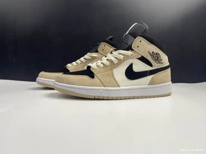 1 Air Orange' -800 'Barely Mid Jordan BQ6472 0520